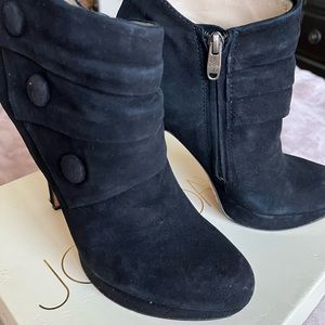 Joan & David black booties